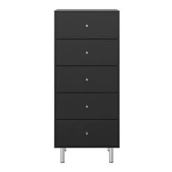 Neu 🤩 Steens Furniture A/S Steens - Maga Kommode Mit 5 Schubladen- Material: MDF - Verarbeitung: Schwarz- H X B X T - 111 X 47 X 40 Cm 🔔 -Steens Furniture A/S Verkäufe unnamed file 847