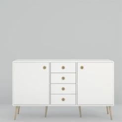 Am billigsten ⌛ Steens Furniture A/S Soft Line Sideboard Mit 2 Türen 4 Schubladen Weiss 👏 -Steens Furniture A/S Verkäufe unnamed file 879