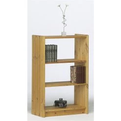 Bestpreis 😉 Steens Furniture A/S Steens - Axel Bücherregal 2 Böden - Material: Kiefer - Verarbeitung: Gelaugt-Geölt - H X B X T - 100 X 65 X 30 Cm 👏