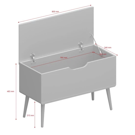 Rabatt ✨ Steens Furniture A/S Steens - GAIA Spielzeugkiste- Material: MDF - Verarbeitung: Cool Mint- H X B X T - 50,1 X 80 X 35 Cm 🎉 11 Rabatt ✨ Steens Furniture A/S Steens - GAIA Spielzeugkiste- Material: MDF - Verarbeitung: Cool Mint- H X B X T - 50,1 X 80 X 35 Cm 🎉 – Bild 9
