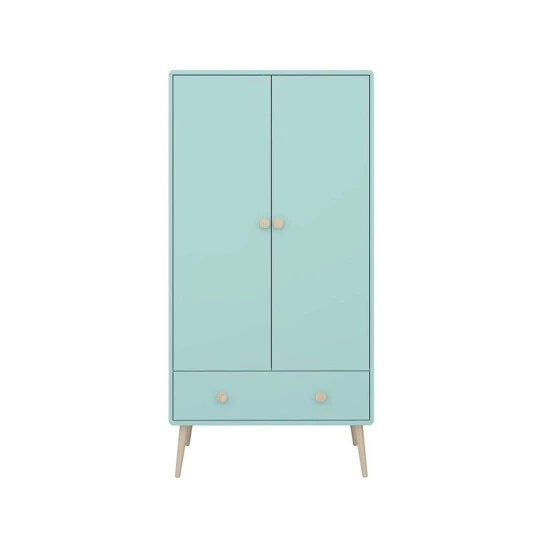 Bestes Angebot ✨ Steens Furniture A/S Steens - GAIA Kleiderschrank Mit 2 Türen Und 1 Schublade- Material: MDF - Verarbeitung: Cool Mint- H X B X T - 160 X 80 X 49,6 Cm 🎁 5 Bestes Angebot ✨ Steens Furniture A/S Steens - GAIA Kleiderschrank Mit 2 Türen Und 1 Schublade- Material: MDF - Verarbeitung: Cool Mint- H X B X T - 160 X 80 X 49,6 Cm 🎁 – Bild 3