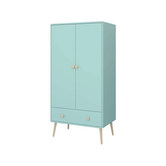 Bestes Angebot ✨ Steens Furniture A/S Steens - GAIA Kleiderschrank Mit 2 Türen Und 1 Schublade- Material: MDF - Verarbeitung: Cool Mint- H X B X T - 160 X 80 X 49,6 Cm 🎁 6 Bestes Angebot ✨ Steens Furniture A/S Steens - GAIA Kleiderschrank Mit 2 Türen Und 1 Schublade- Material: MDF - Verarbeitung: Cool Mint- H X B X T - 160 X 80 X 49,6 Cm 🎁 – Bild 4