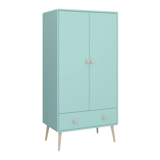 Bestes Angebot ✨ Steens Furniture A/S Steens - GAIA Kleiderschrank Mit 2 Türen Und 1 Schublade- Material: MDF - Verarbeitung: Cool Mint- H X B X T - 160 X 80 X 49,6 Cm 🎁 12 Bestes Angebot ✨ Steens Furniture A/S Steens - GAIA Kleiderschrank Mit 2 Türen Und 1 Schublade- Material: MDF - Verarbeitung: Cool Mint- H X B X T - 160 X 80 X 49,6 Cm 🎁 – Bild 10
