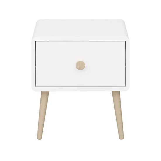 Top 10 ✨ Steens Furniture A/S Steens - GAIA Nachtkonsole Mit 1 Schublade - Material: MDF - Verarbeitung: Weiss- H X B X T - 44,3 X 41,4 X 39,6 Cm 😍 5 Top 10 ✨ Steens Furniture A/S Steens - GAIA Nachtkonsole Mit 1 Schublade - Material: MDF - Verarbeitung: Weiss- H X B X T - 44,3 X 41,4 X 39,6 Cm 😍 – Bild 3