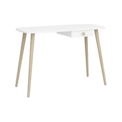 Top 10 ⌛ Steens Furniture A/S Steens - GAIA Schreibtisch Mit 1 Schublade - Material: MDF - Verarbeitung: Weiss- H X B X T - 73,7 X 110 X 49,6 Cm 🌟