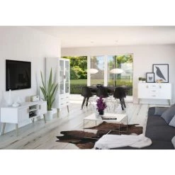 Schlussverkauf 🤩 Steens Furniture A/S Pavona TV-Unterschrank Mit 2 Türen Weiß ✔️ -Steens Furniture A/S Verkäufe unnamed file 999